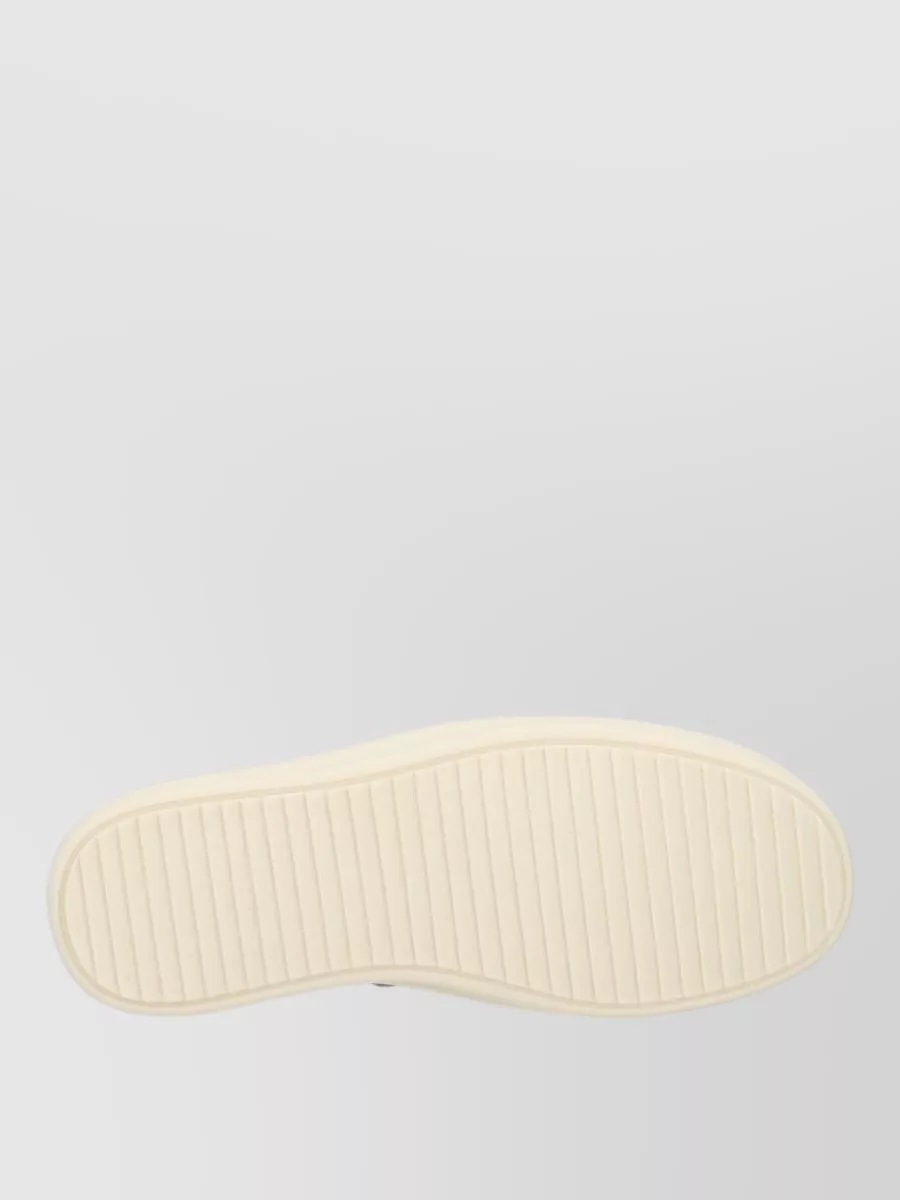 Rick Owens Low Top Sneaker Contrast Rubber Sole
