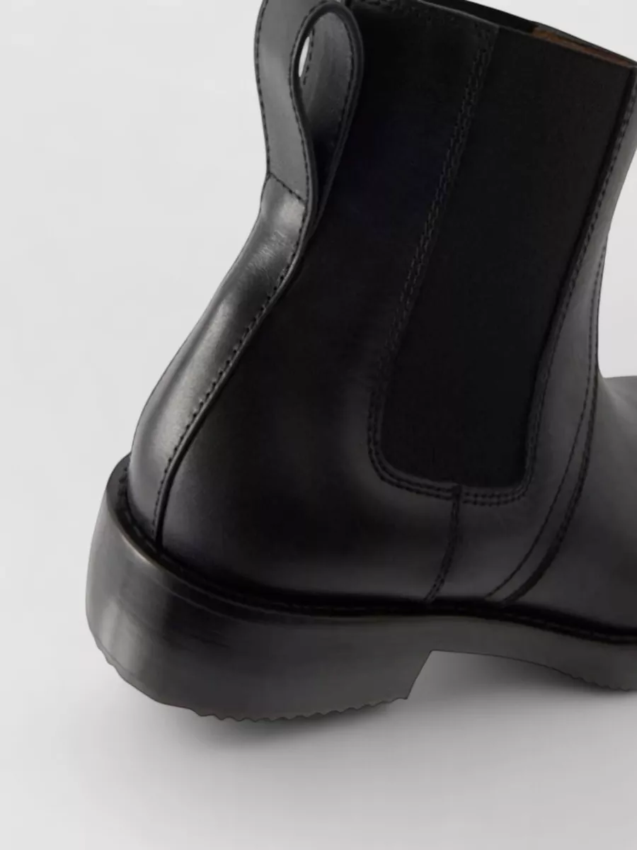 Dries Van Noten Leather Chelsea Boots