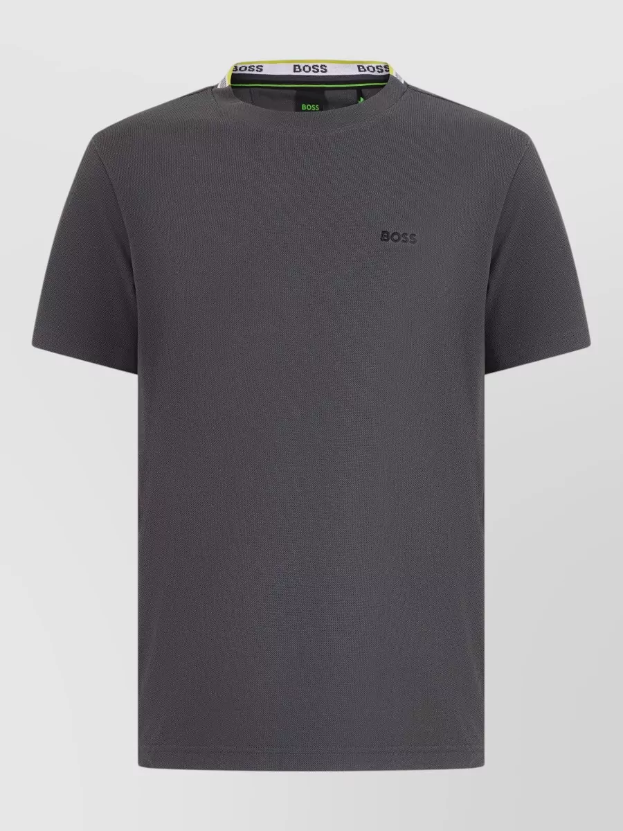 Boss cotton short-sleeve t-shirt
