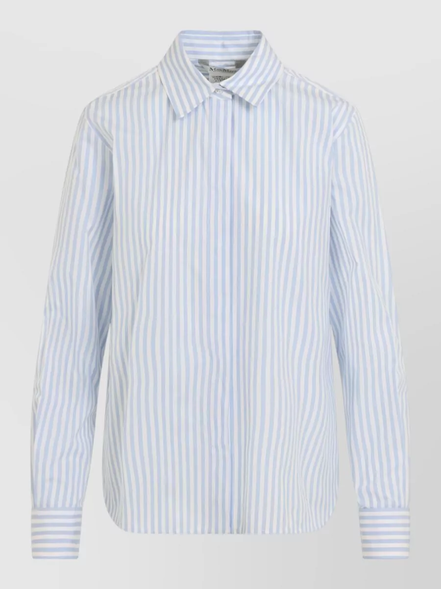 Max Mara Striped Cotton Shirt