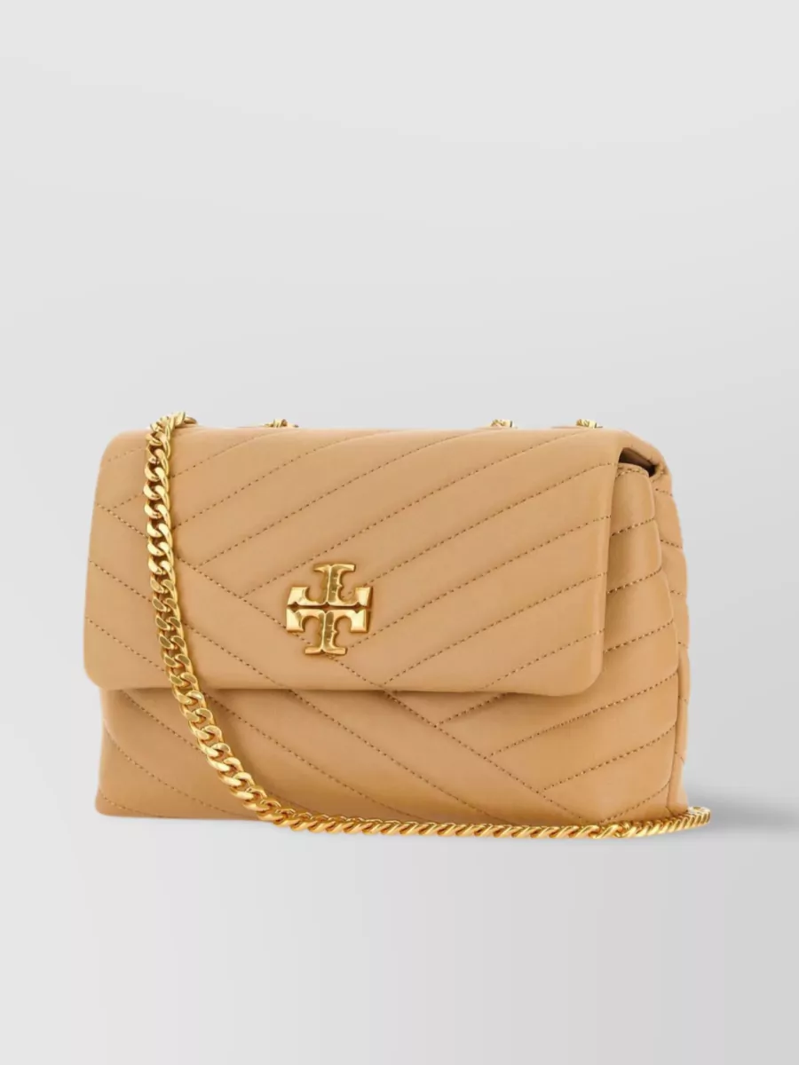 Tory Burch Compact Kira Shoulder Bag In Soft Leather