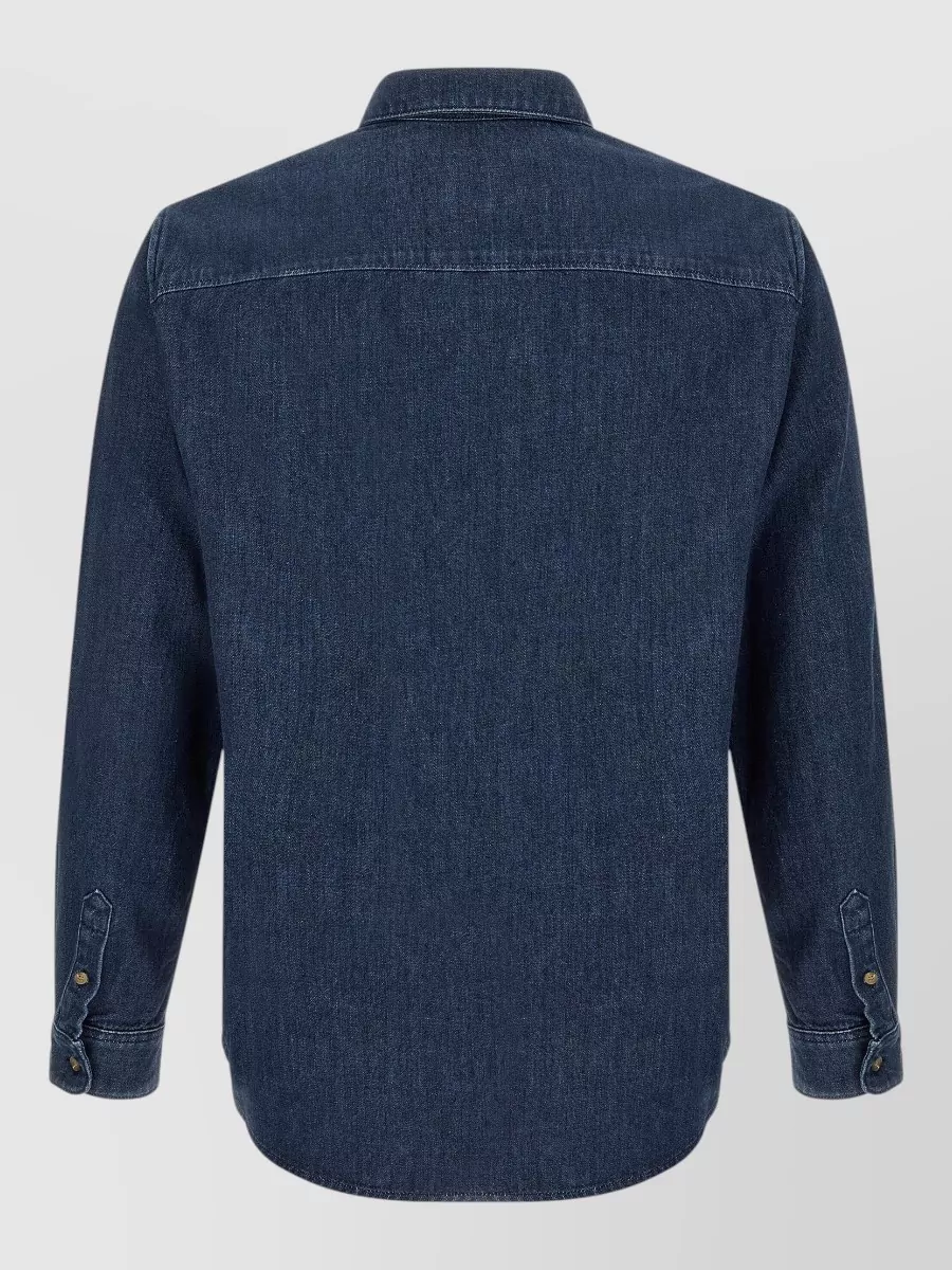 A.p.c. Denim Button-Down Shirt