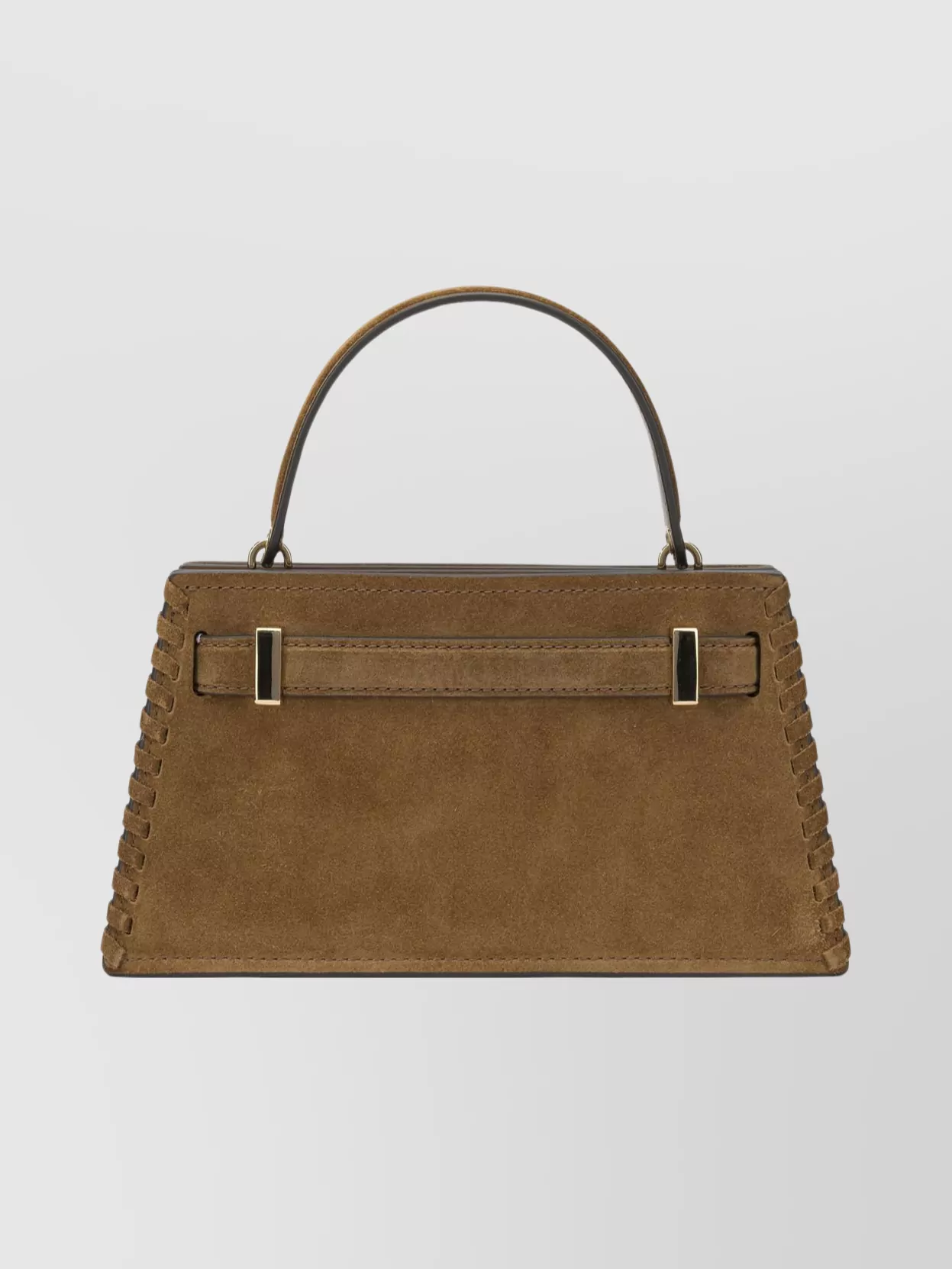 Tory Burch Suede Cross-body Bag Fringe Detail In Brown