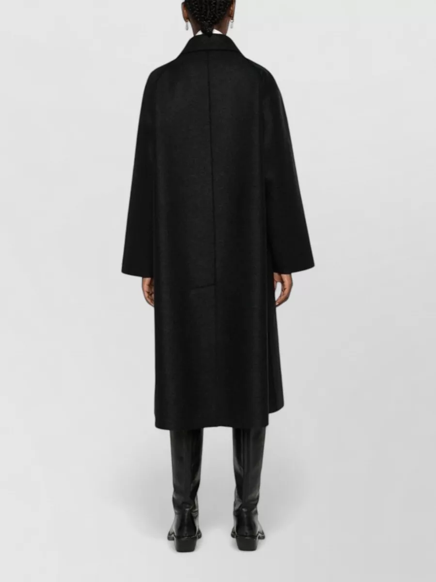 Harris Wharf London Virgin Wool Long Coat