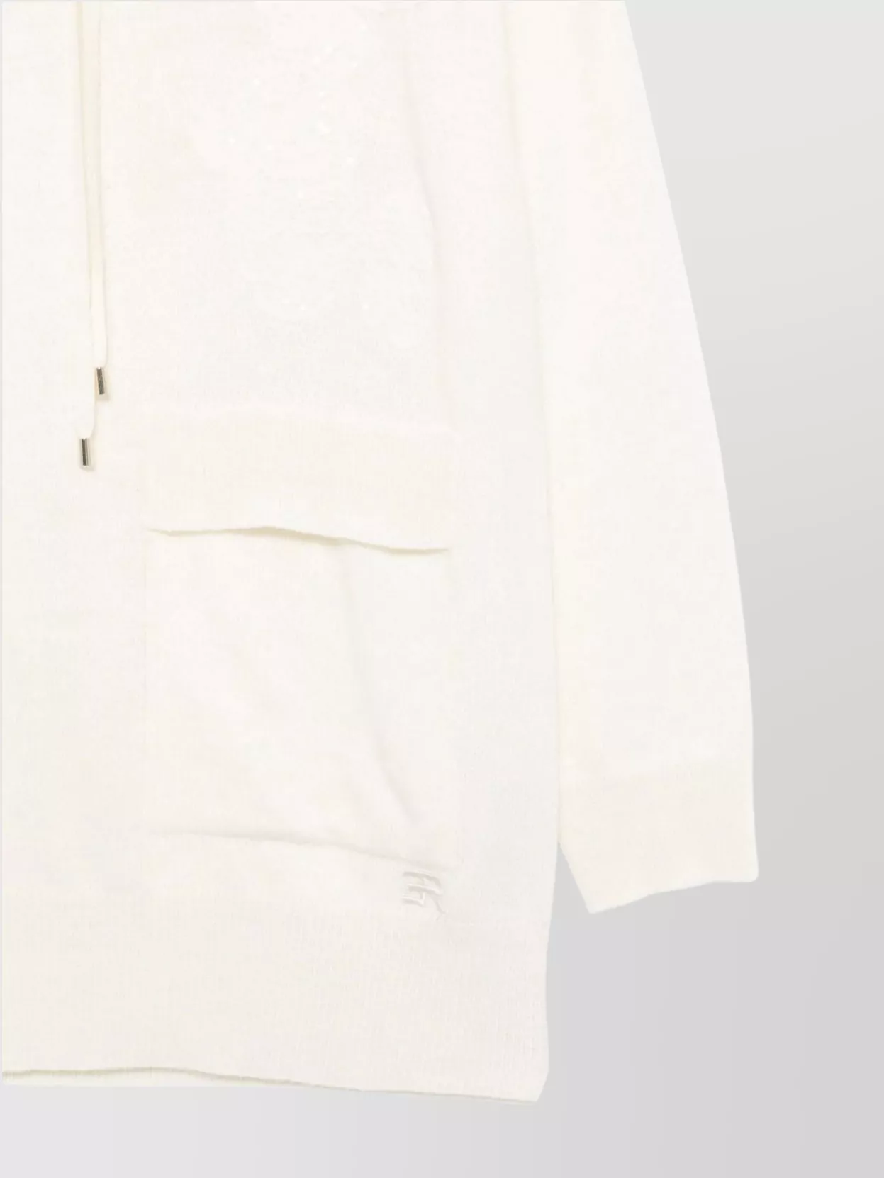 Ermanno Firenze Knitwear With Hood And Front Pockets