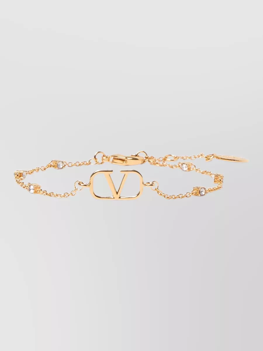 Valentino Garavani Crystal-Embellished Bracelet