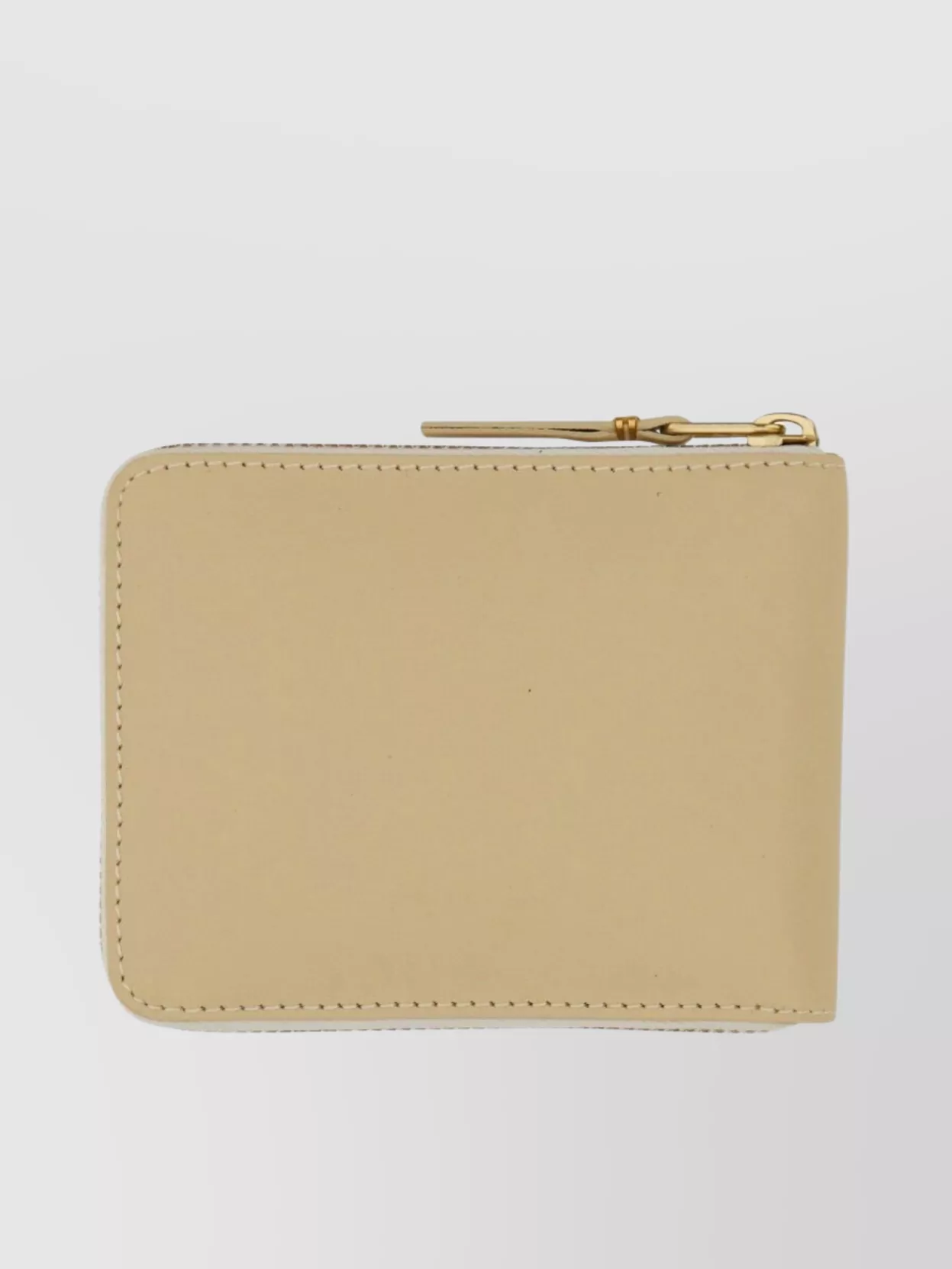 Comme Des Garçons Leather Wallet With Coin Pocket And Multiple Card Slots