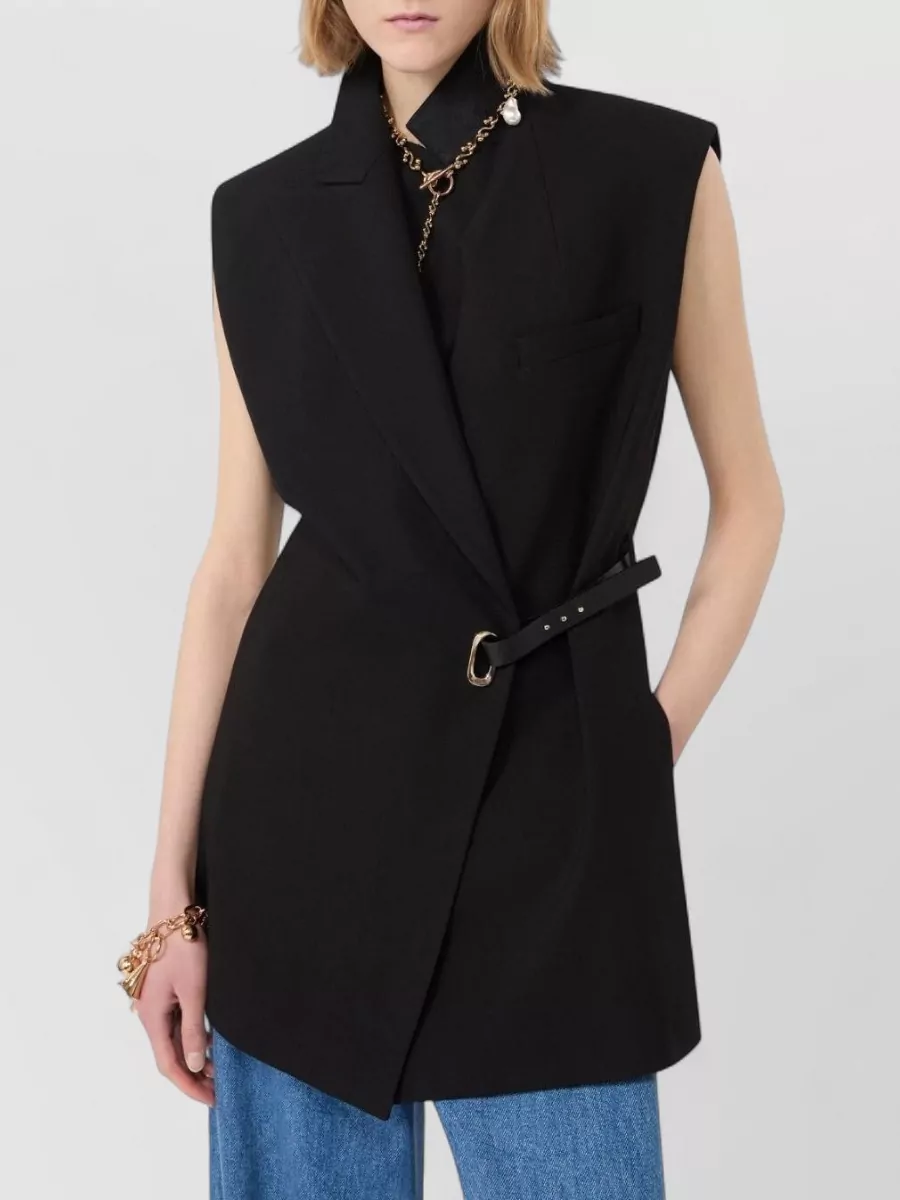 Sportmax Sleeveless Fitted Blazer