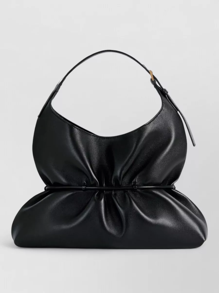 Balmain medium leather shoulder bag