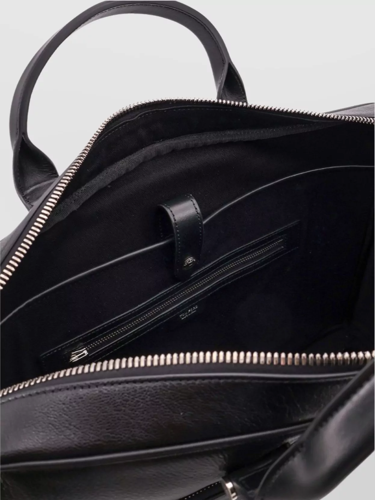 Tom Ford Leather Logo Work Bag