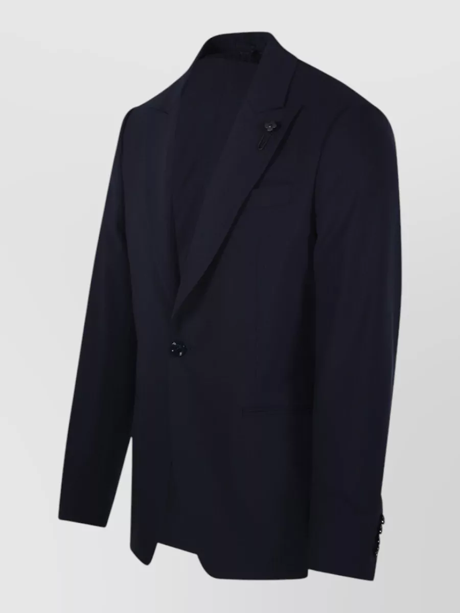 Lardini Virgin Wool Single Breasted Suit