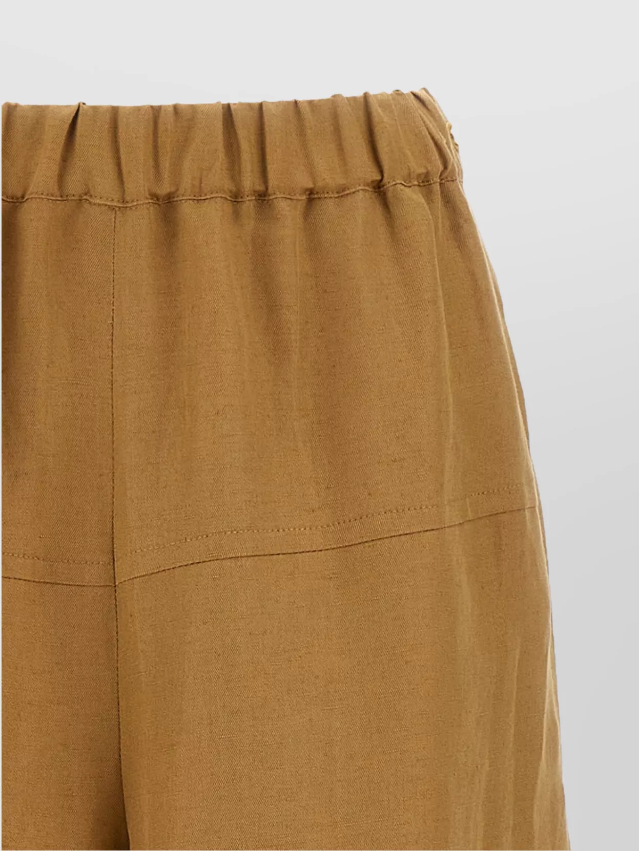 Max Mara Wide Linen And Silk Trousers