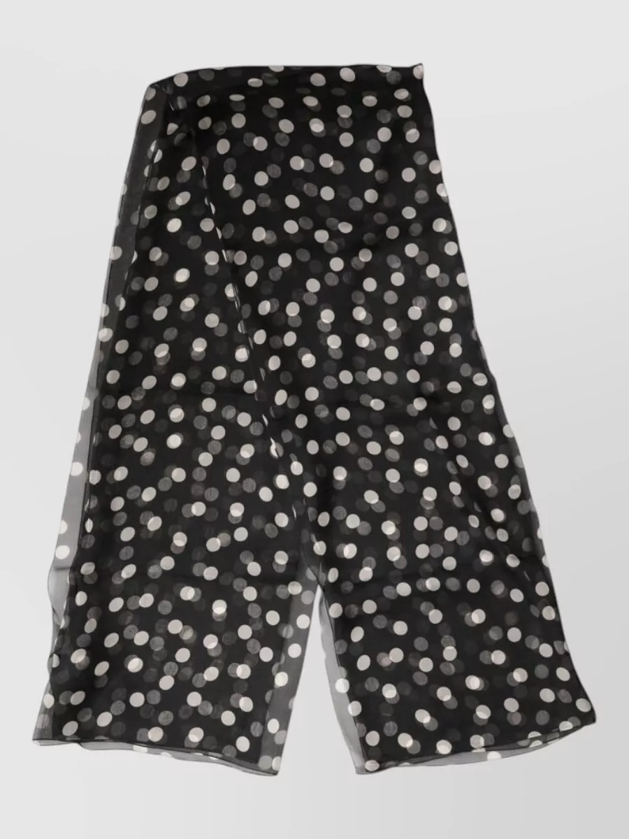 Dolce&Gabbana silk polka dot scarf