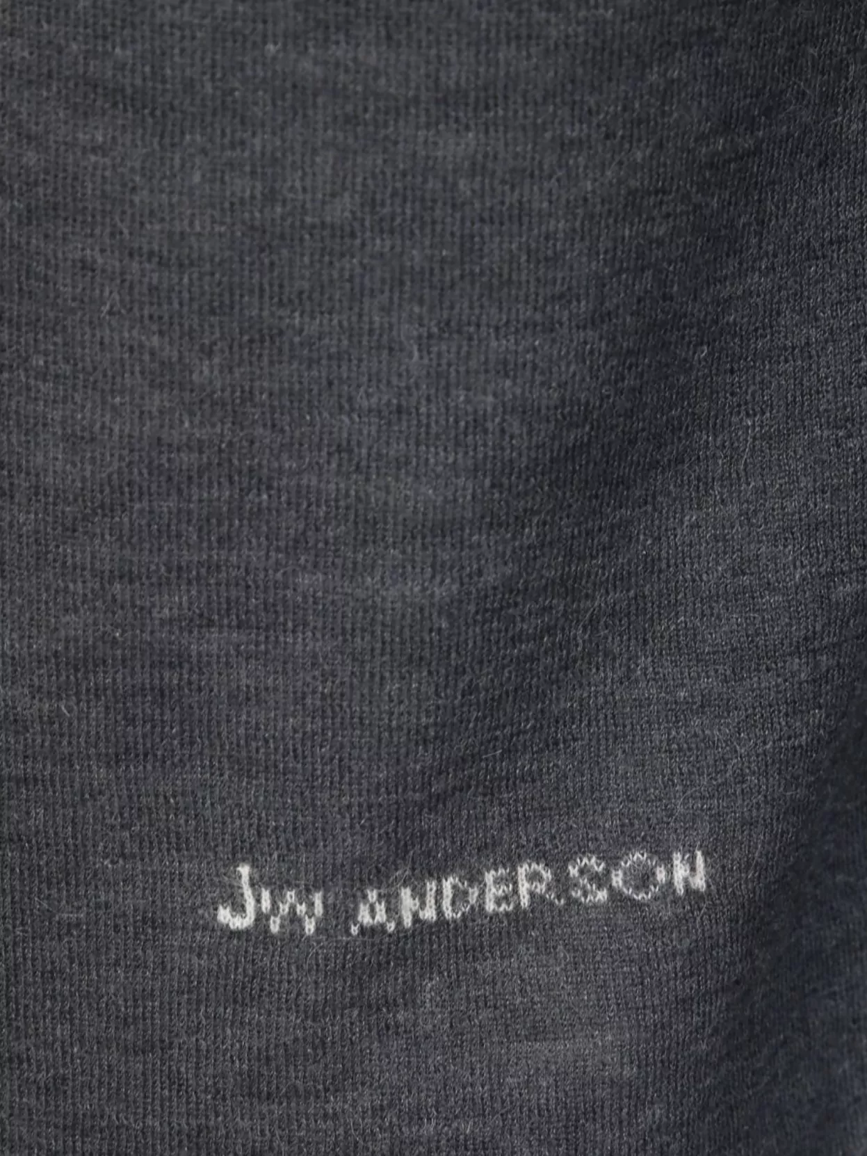 Jw Anderson Ribbed Turtleneck Jumper Long Sleeves