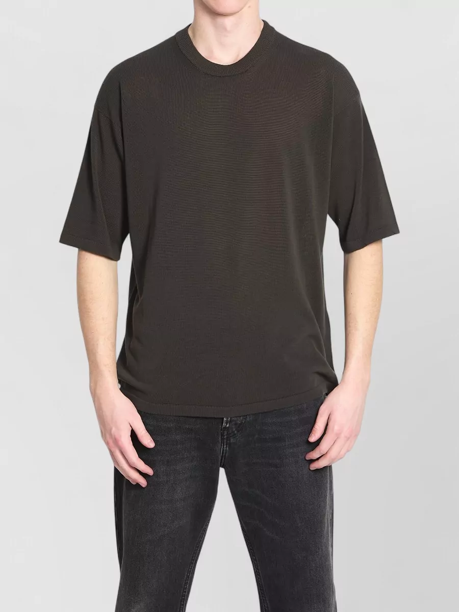 Roberto Collina Cotton Crew Neck Short Sleeve T-Shirt