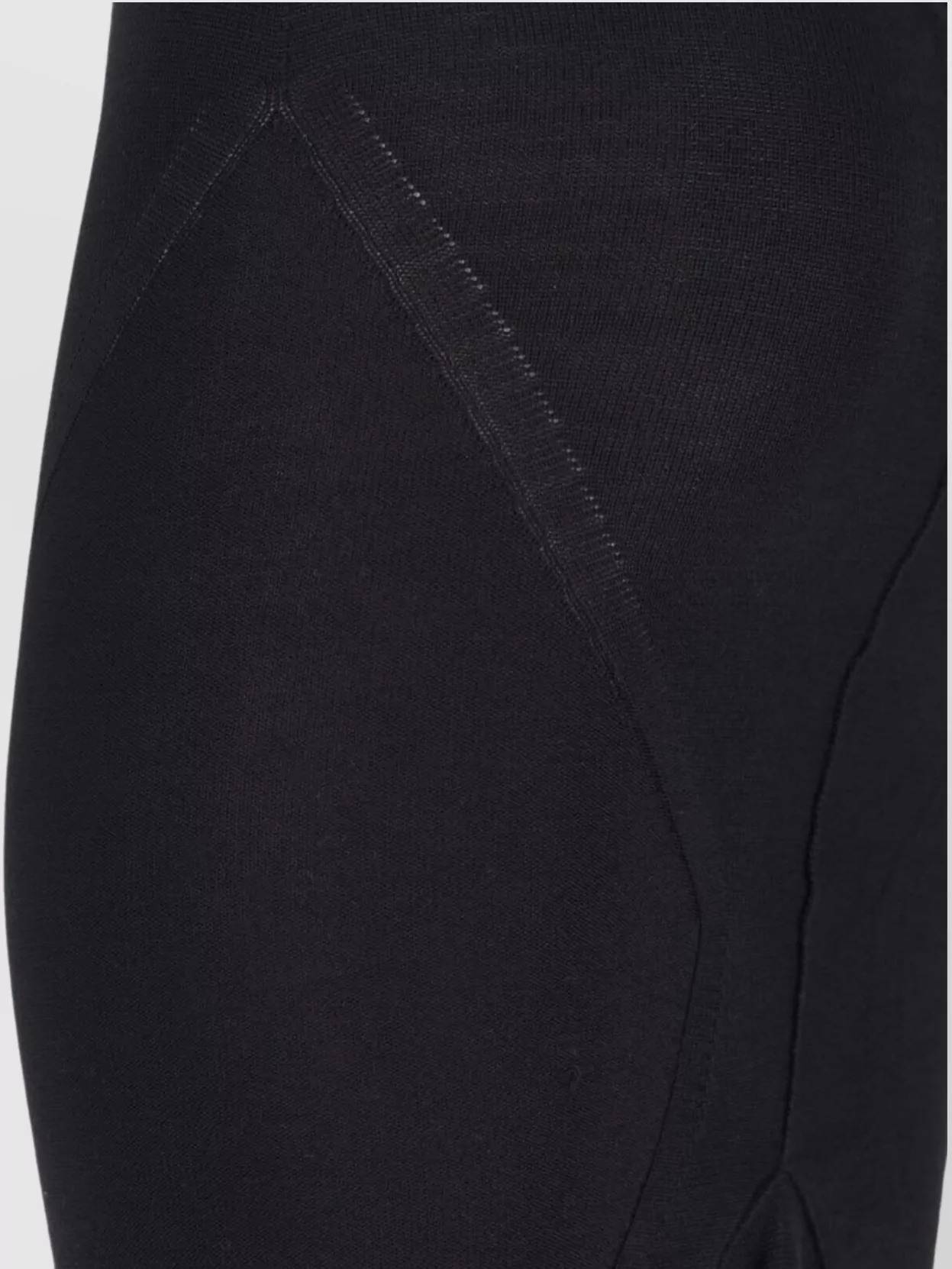 Rick Owens High-Waisted Flared Hem Skirt