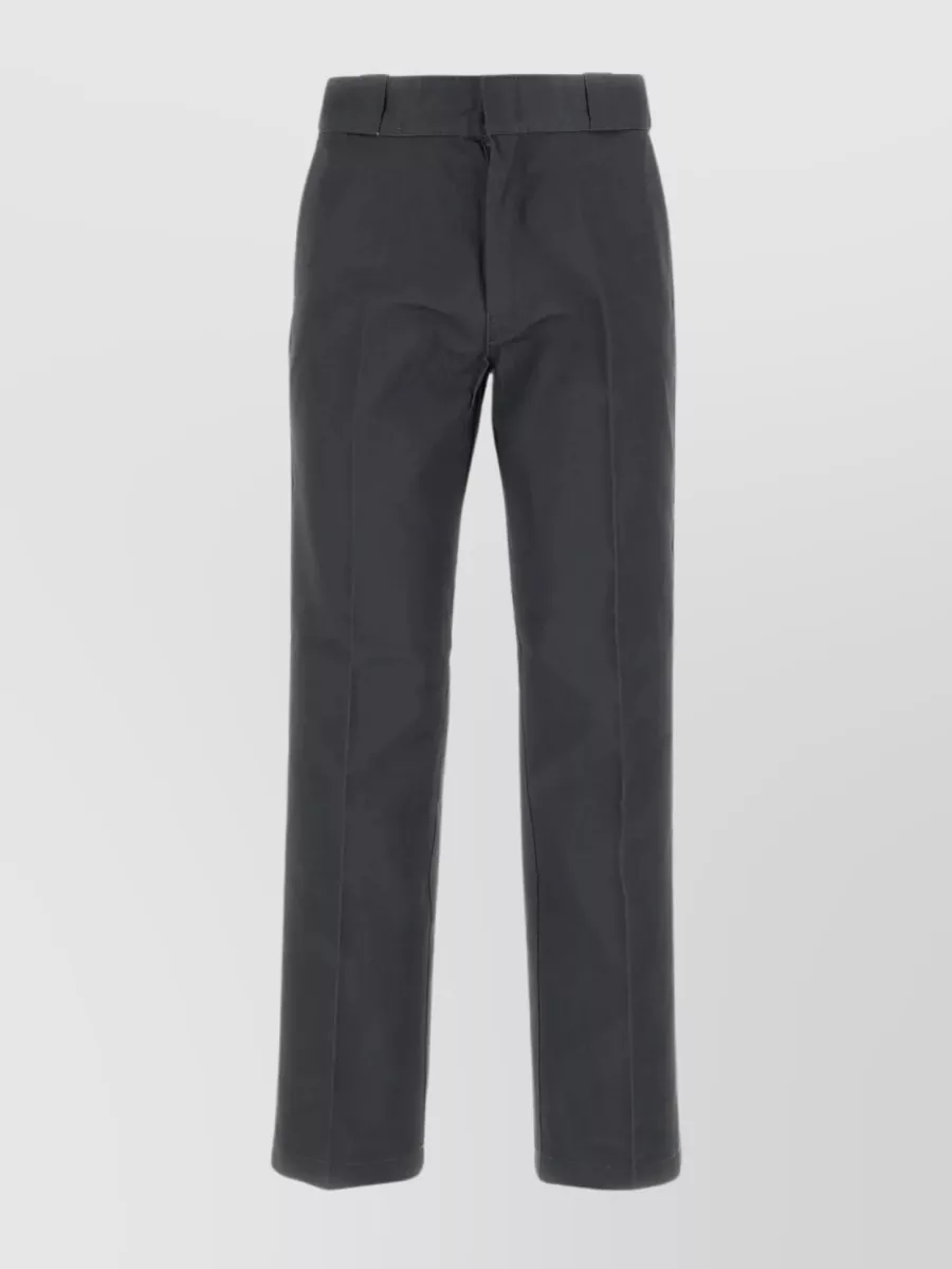 Shop Dickies Central Slit Straight Leg Pant In Grey