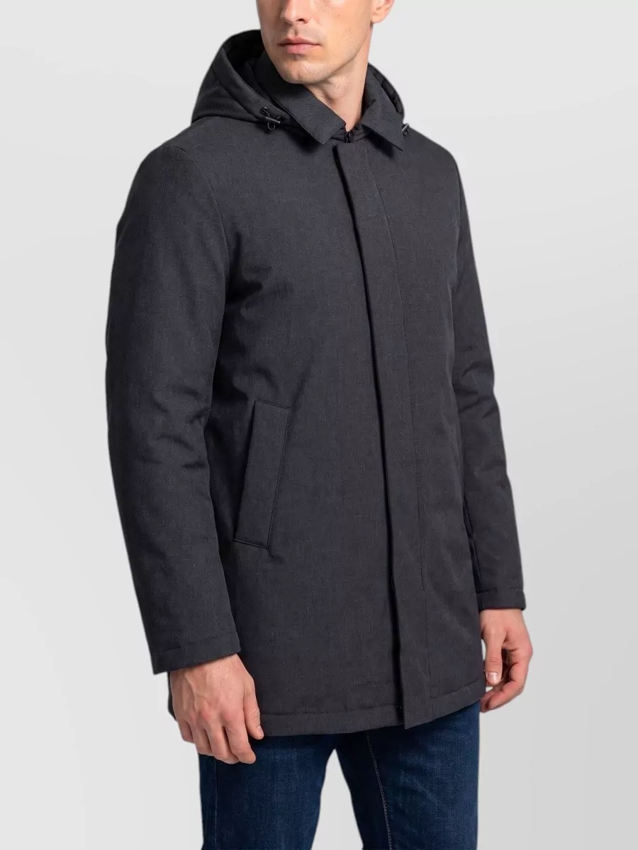 Herno waterproof hooded jacket
