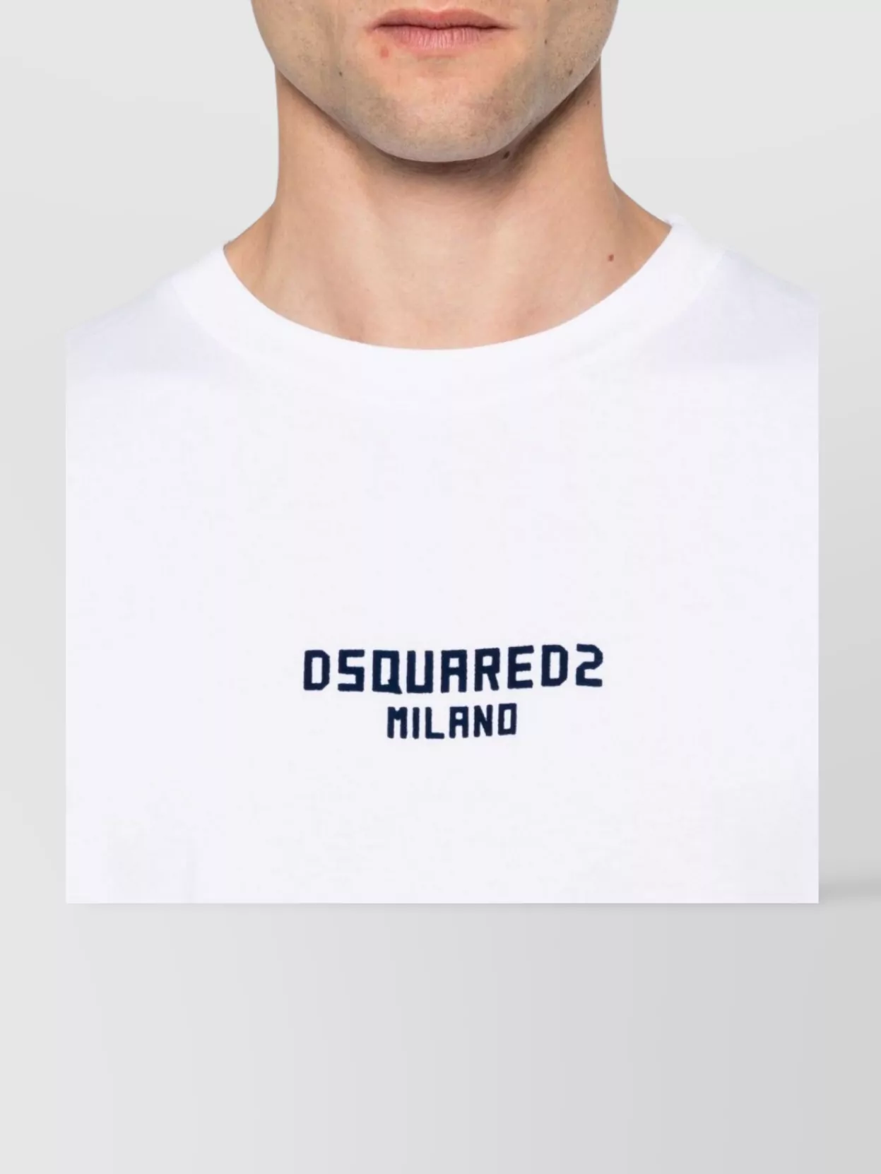 Dsquared2 White Cotton T-shirt With Logo In White