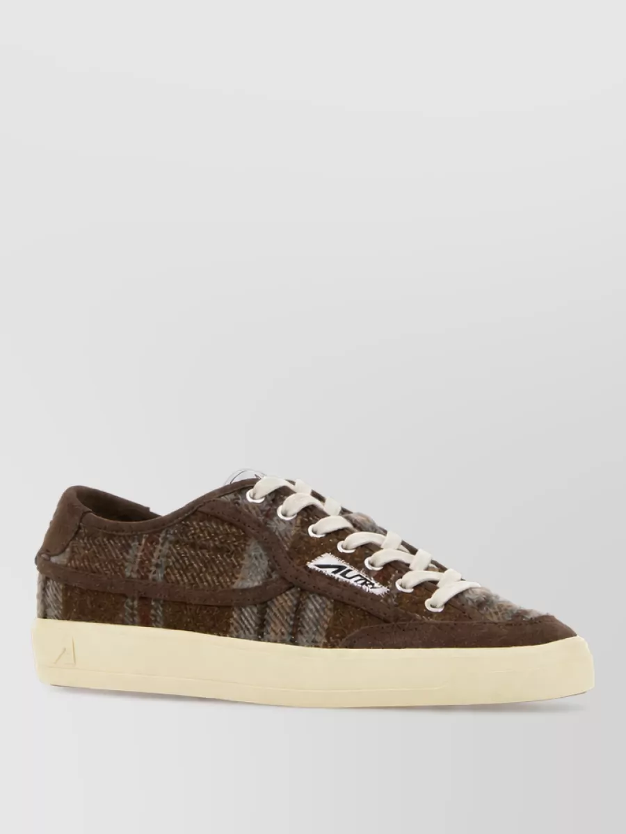 Autry leather lace-up sneakers