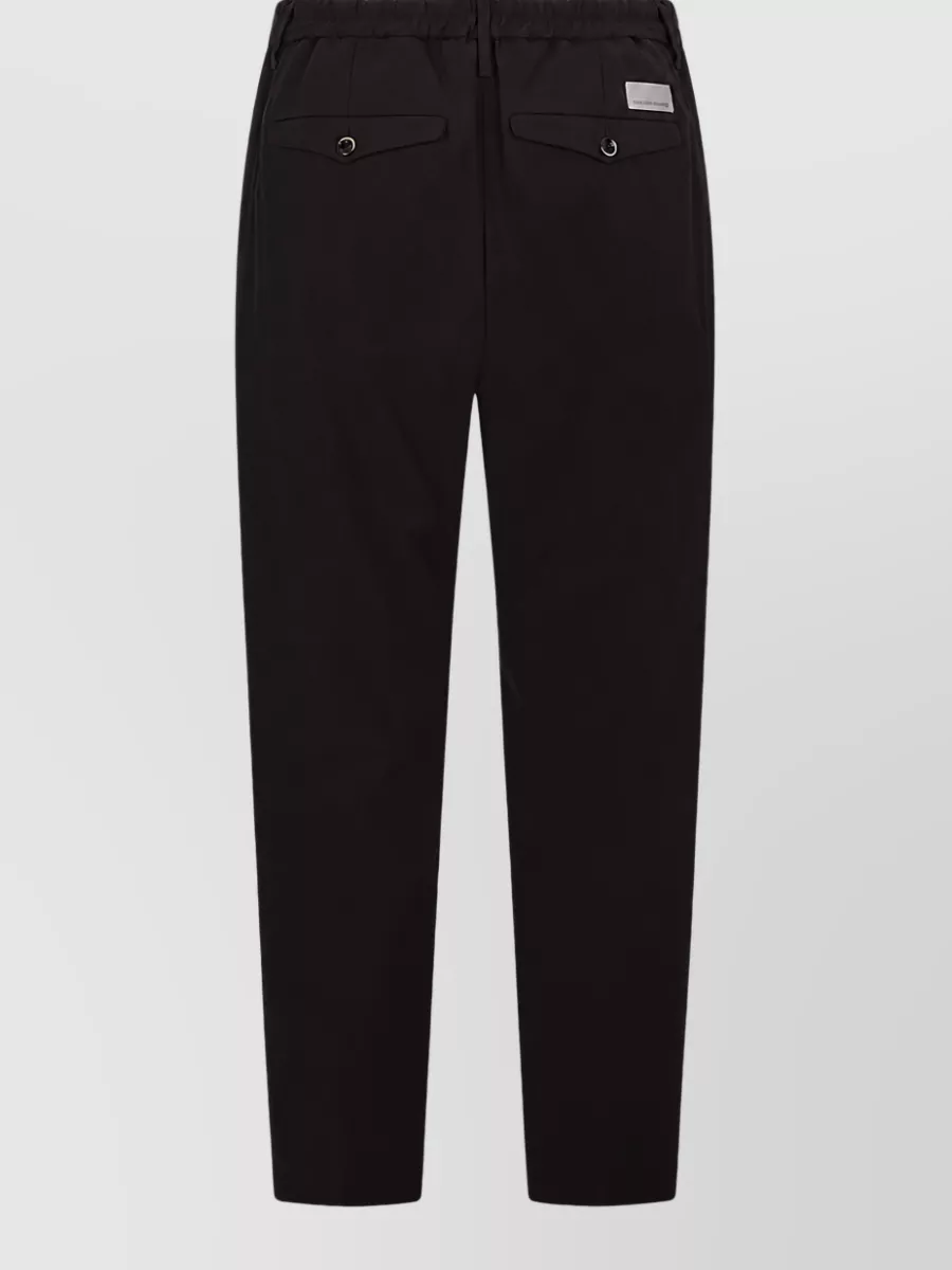 Nine In The Morning wool-blend straight-leg ankle-length trousers