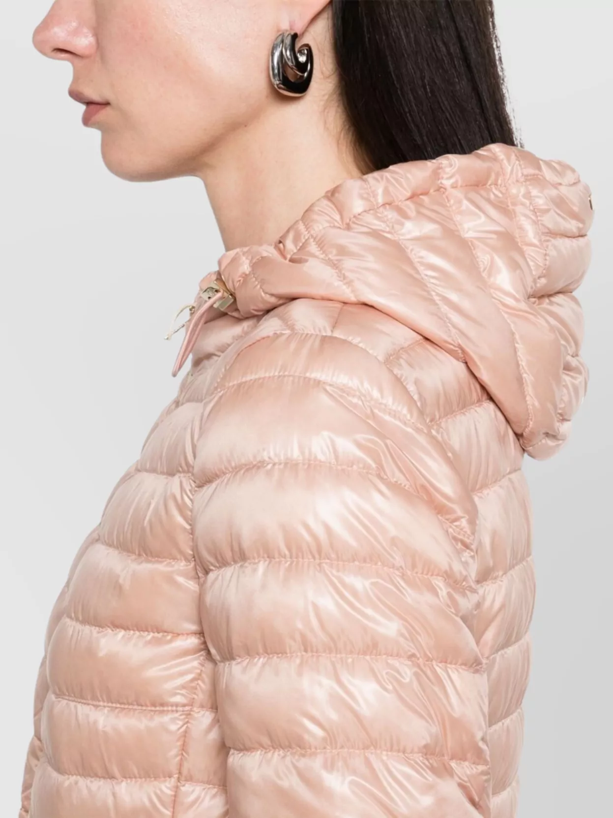 Herno Short Down Jacket Detachable Hood