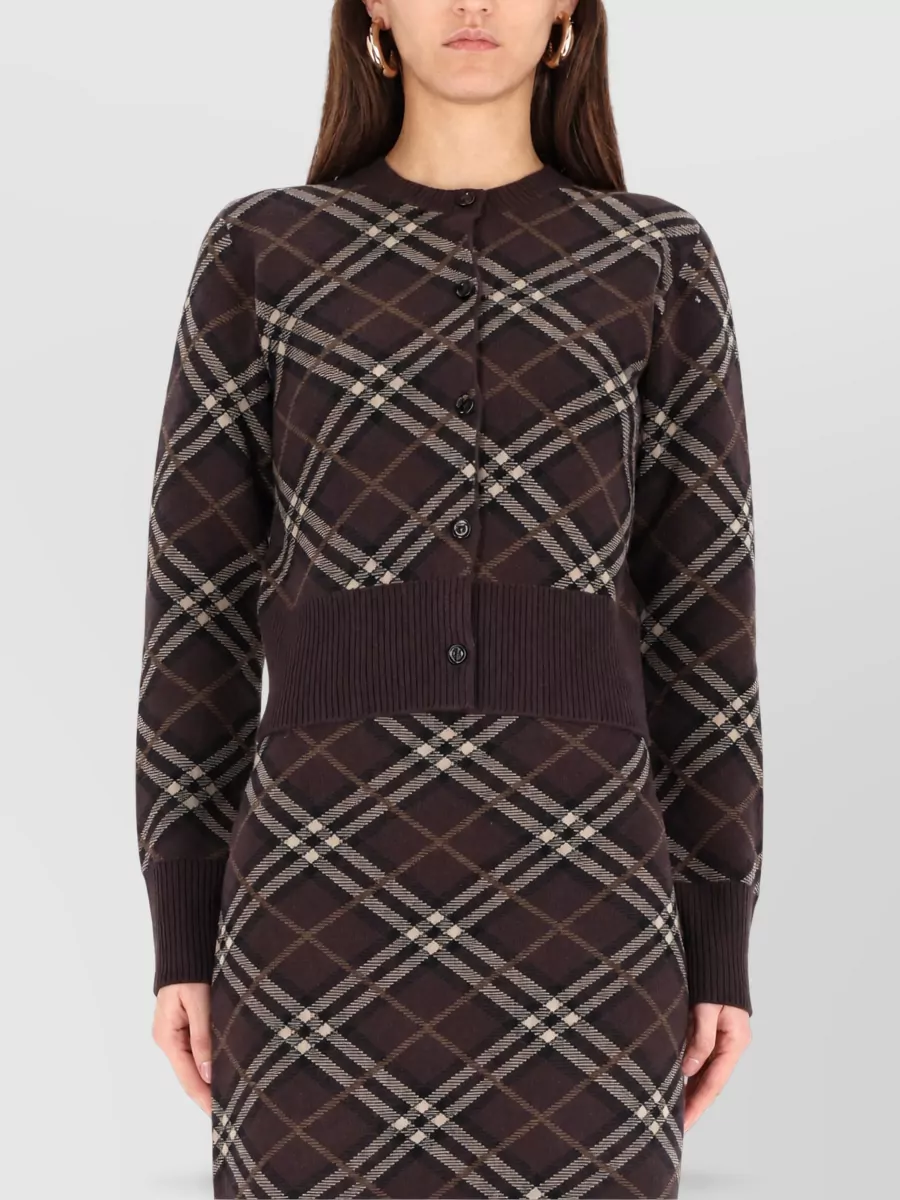 Burberry Cashmere Wool Cardigan