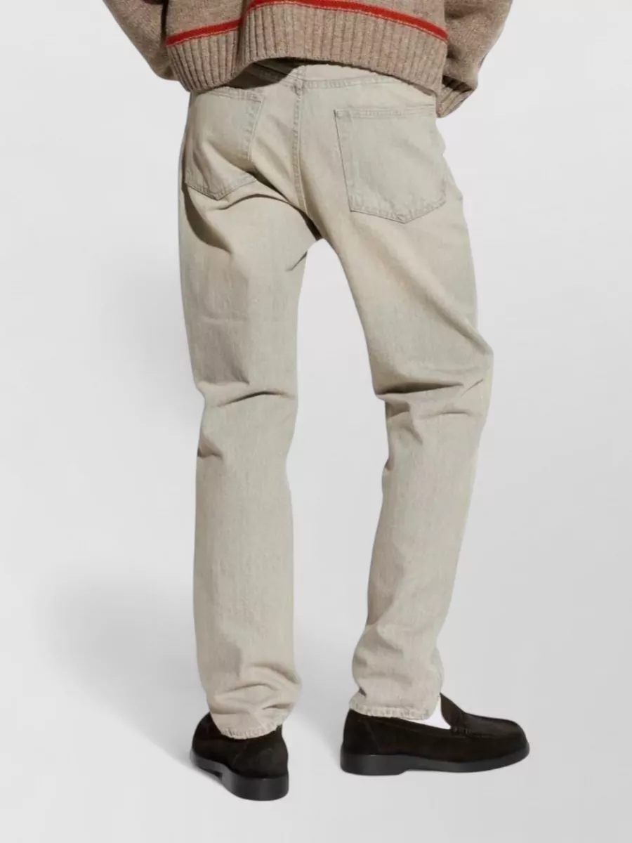 Haikure Denim Slim-Fit Straight-Leg Jeans