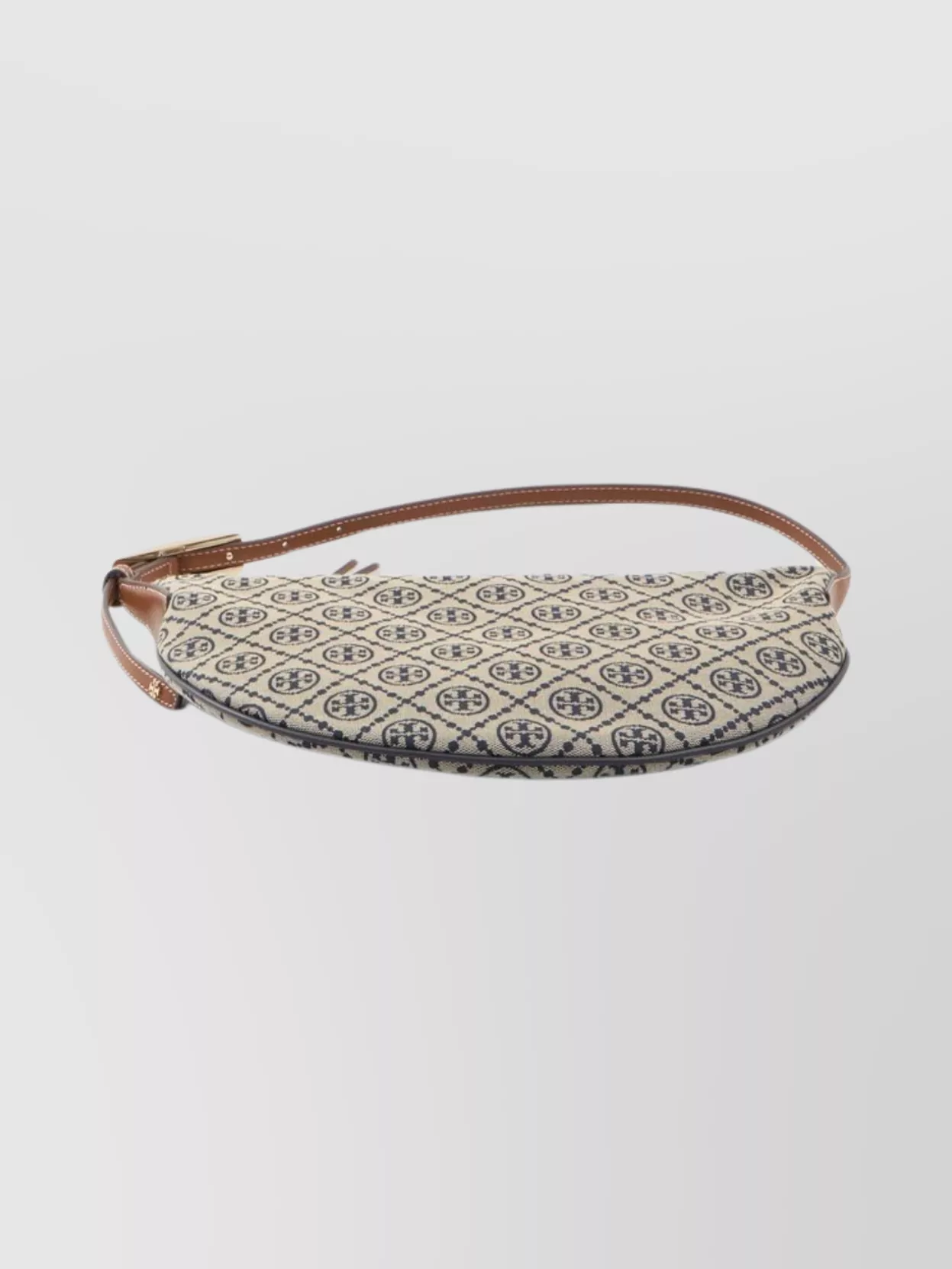 Tory Burch Microfiber Shoulder Bag With Faux Suede Finish