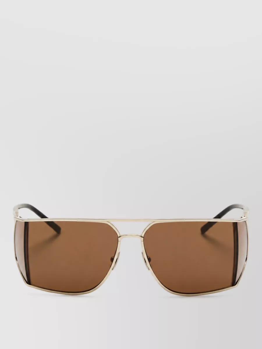 Saint Laurent Metal Aviator Sunglasses