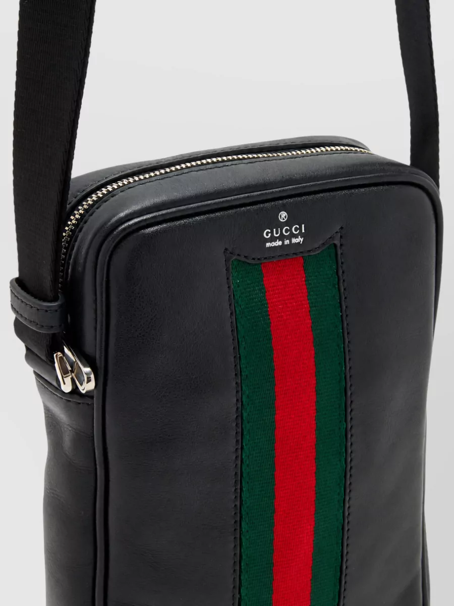 Gucci Leather Mini Crossbody Bag