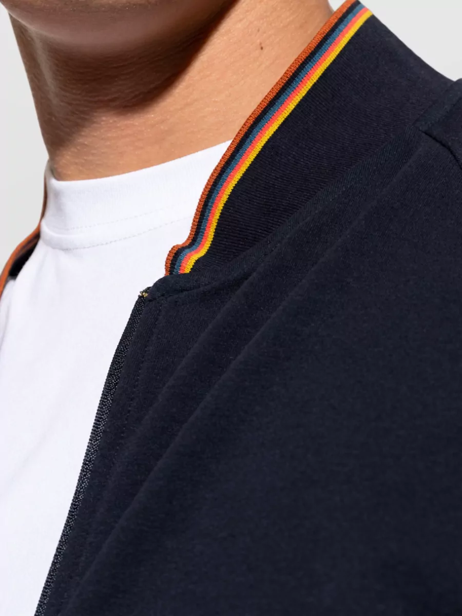 Paul Smith Cotton Zip-Up Sweatshirt