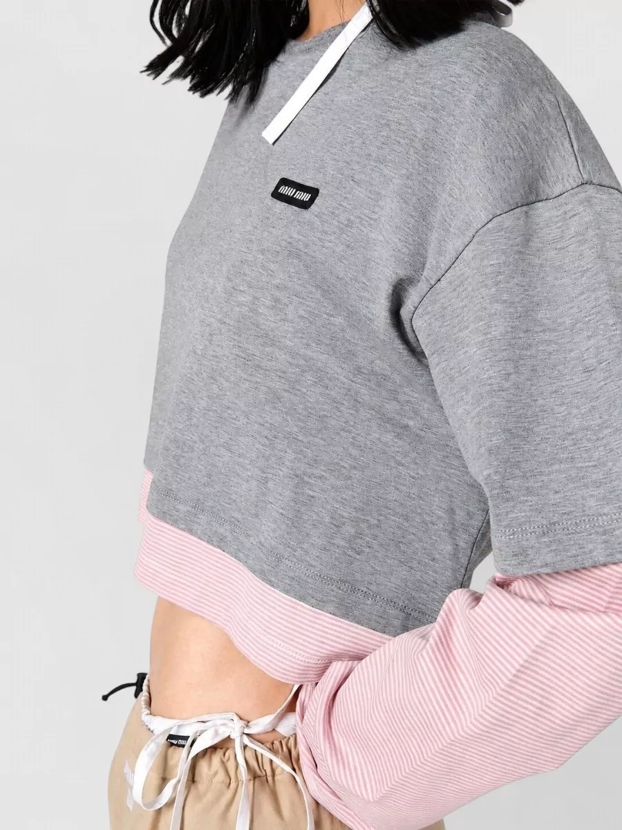Miu Miu Cotton T-Shirt