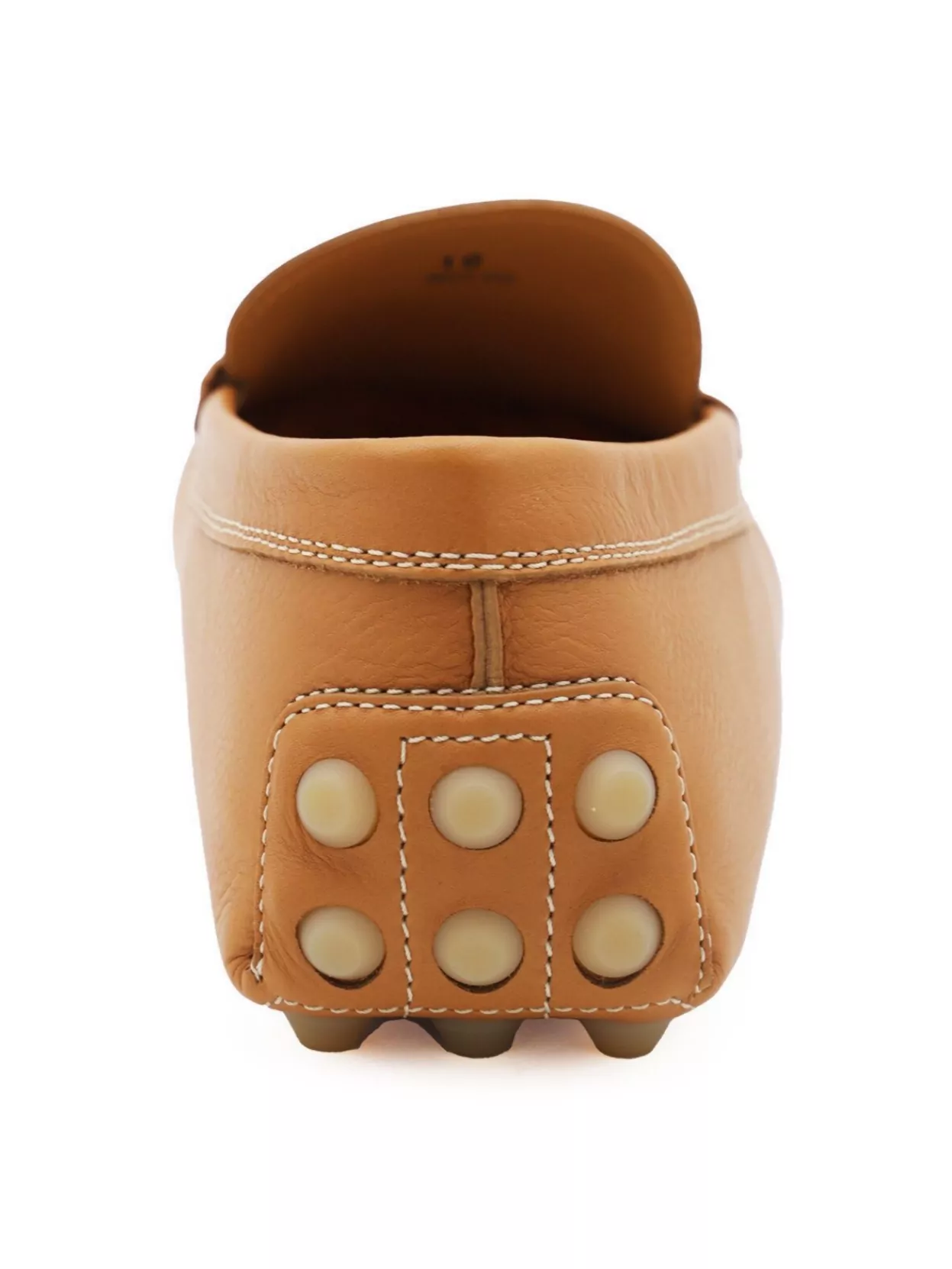 Tod's Penny Strap Loafers With Round Toe And Stitch Detailing