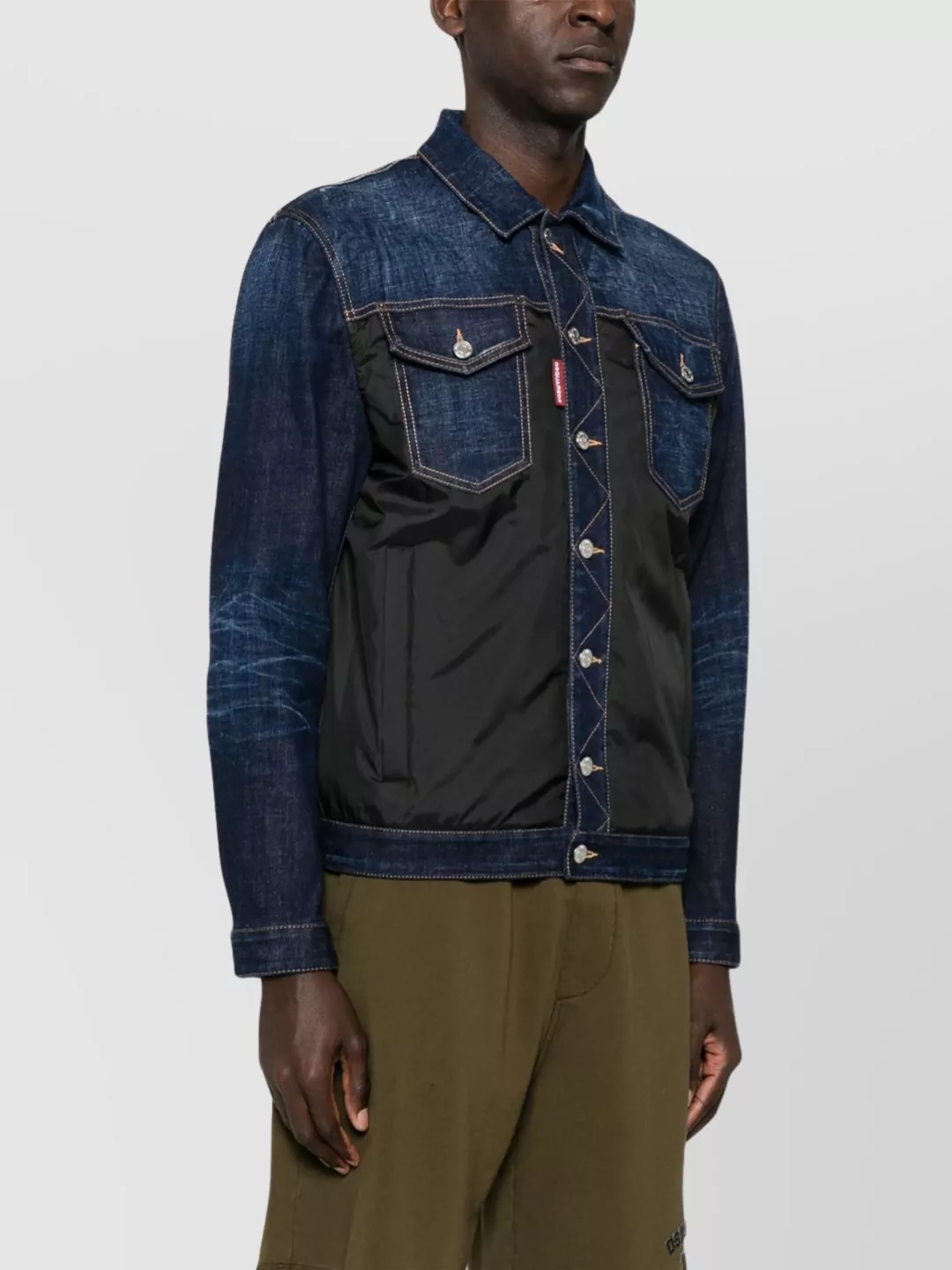 Dsquared2 Casual Jackets With Chest Pockets And Long Sleeves