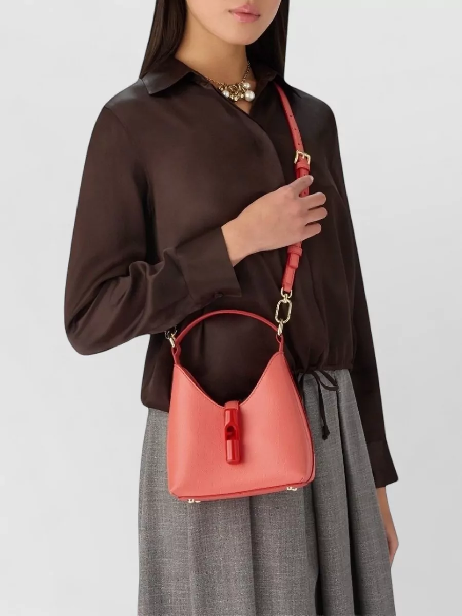 Furla Iride Mini Leather Shoulder Bag