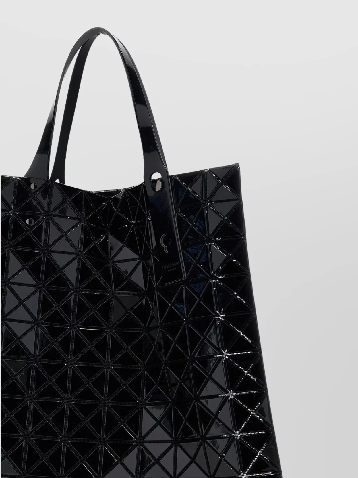 Bao Bao Issey Miyake Geometric Tote Bag Glossy Finish