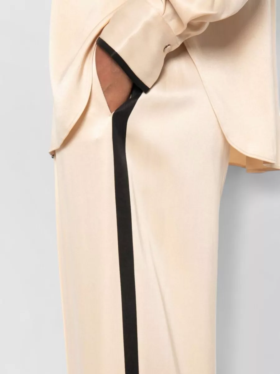 Forte Forte Satin Wide-Leg Trousers