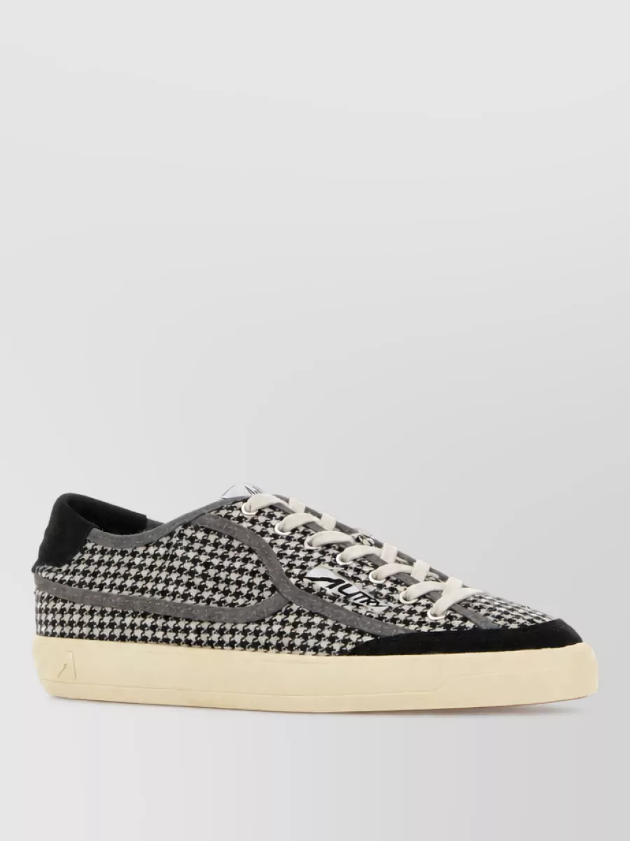 Autry printed suede sneakers