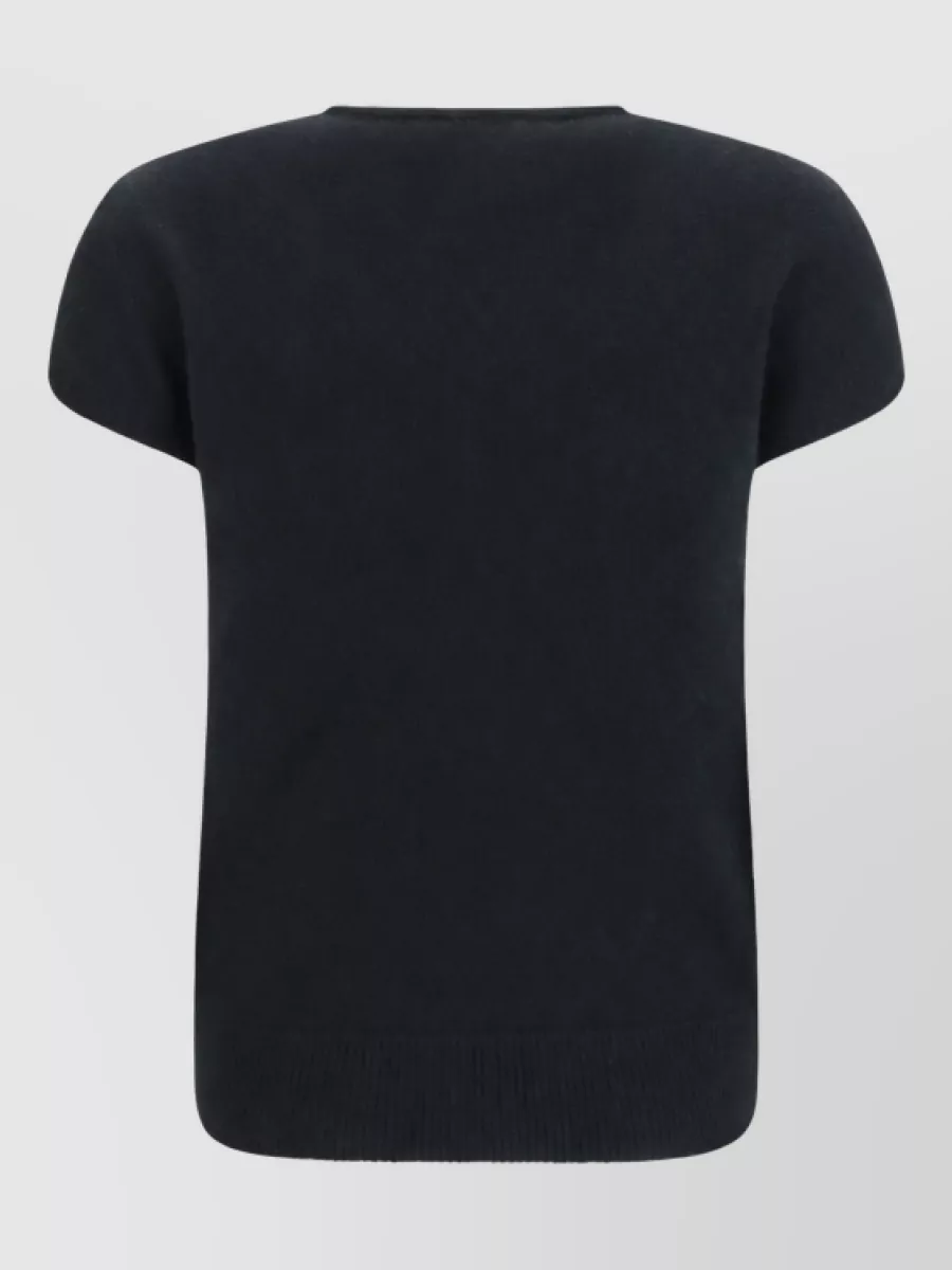 Balmain Cashmere Merino Wool Sleeveless Sweater