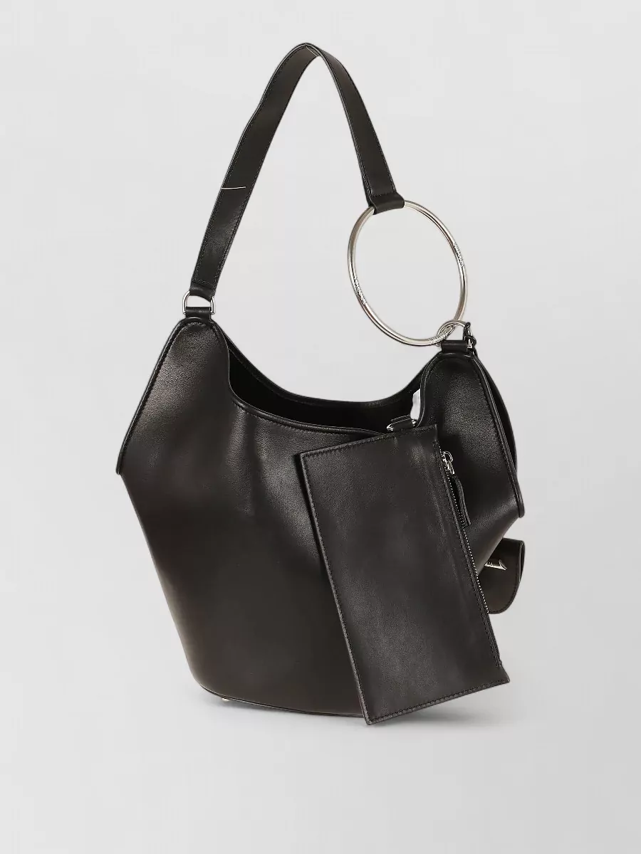 Dondup leather hobo bag