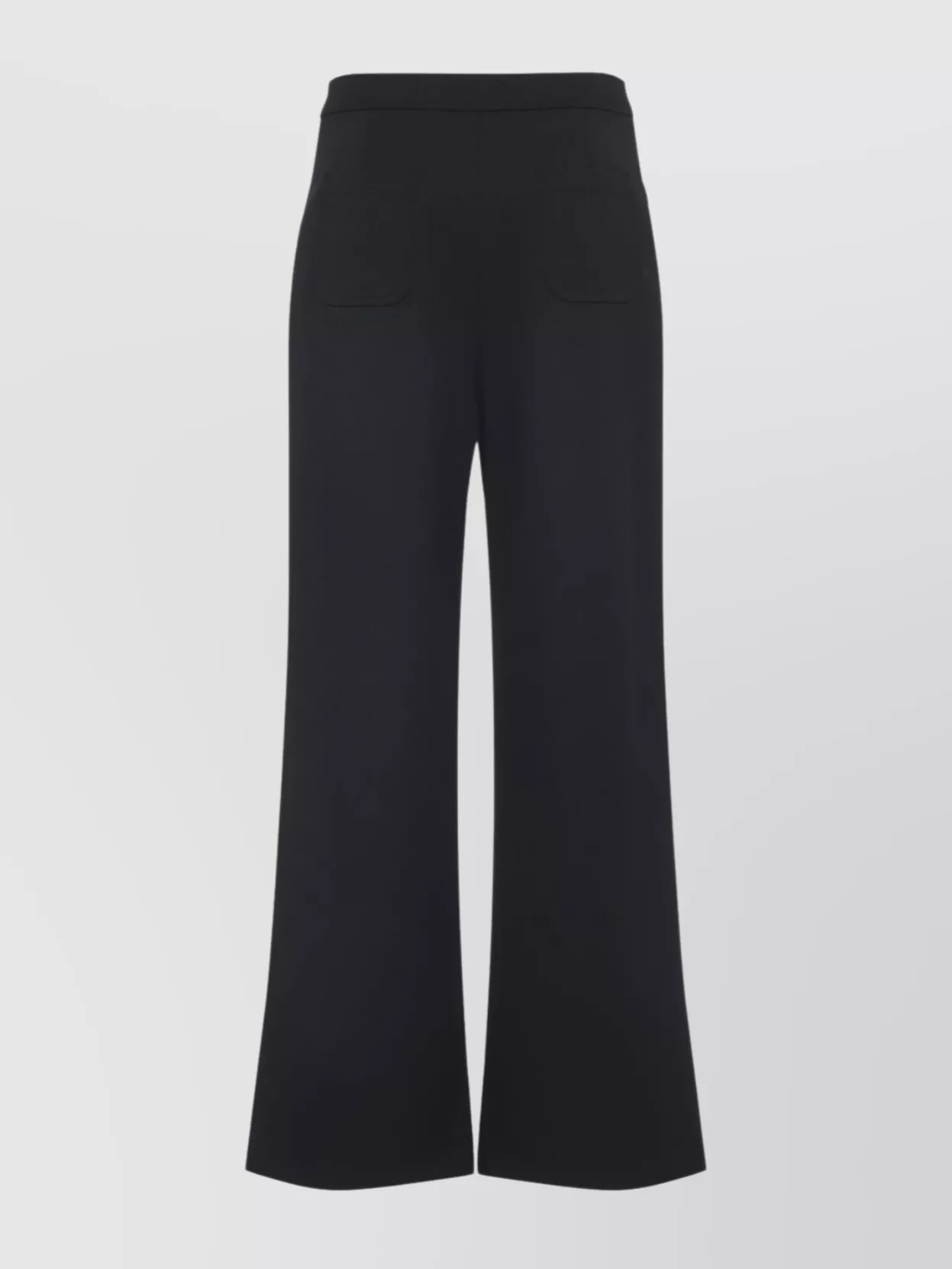 Celine Wide Leg Trousers Gold Tone Hardware