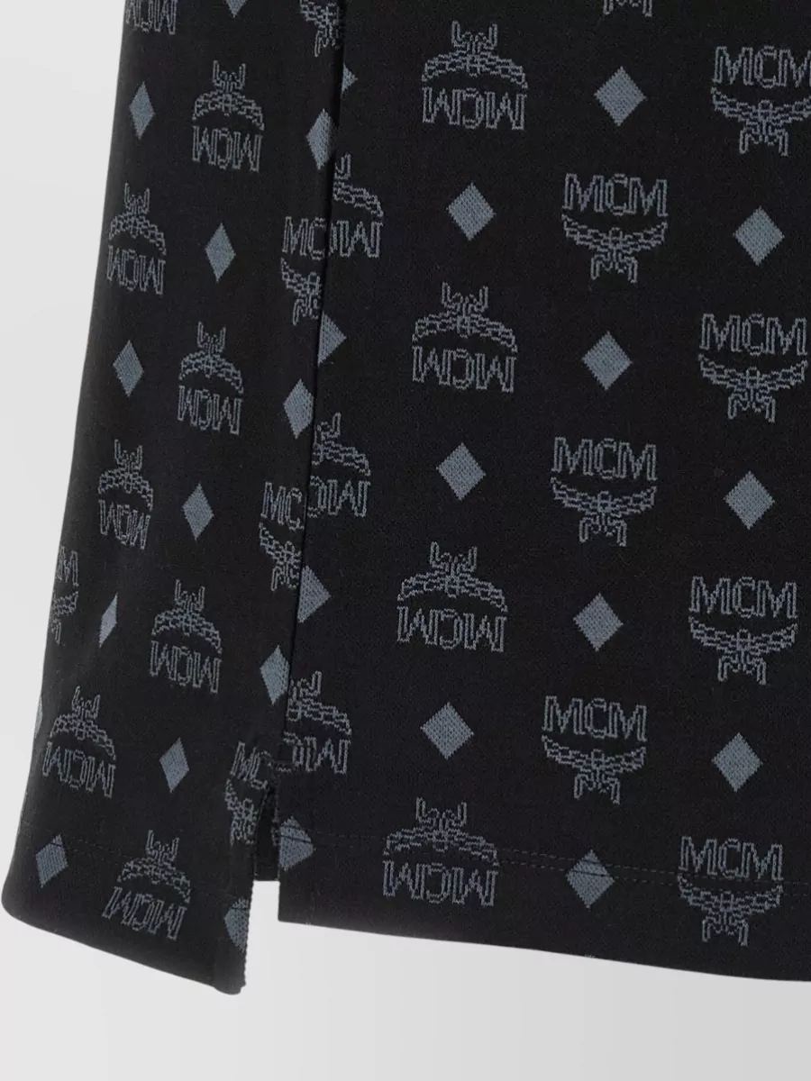 Mcm Press Polo Shirt All Over Print