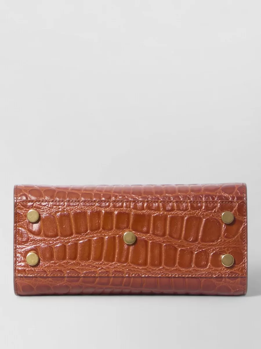 Saint Laurent Sac De Jour Nano Leather Shoulder Bag