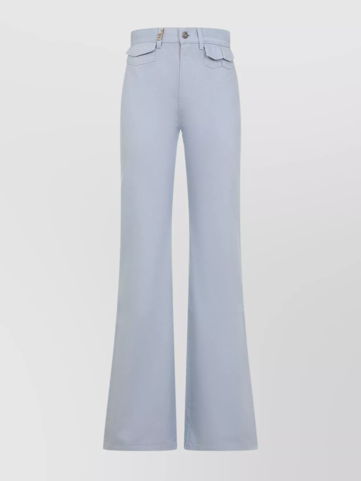 Chloé Light Blue High-rise Flare Jeans