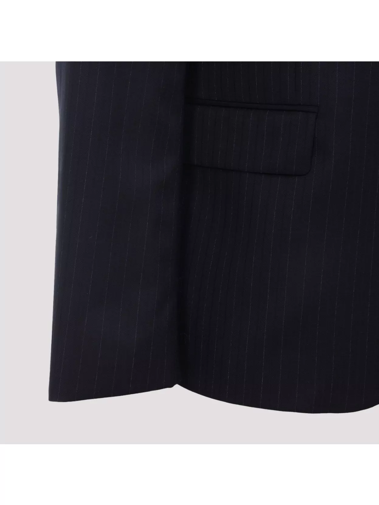 Paul Smith Tailored Two Button Suit With Flap Pockets In Blue