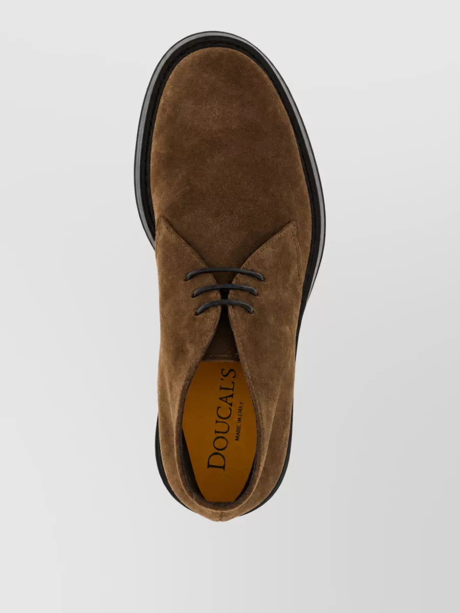 Doucal's Leather Chukka Boots
