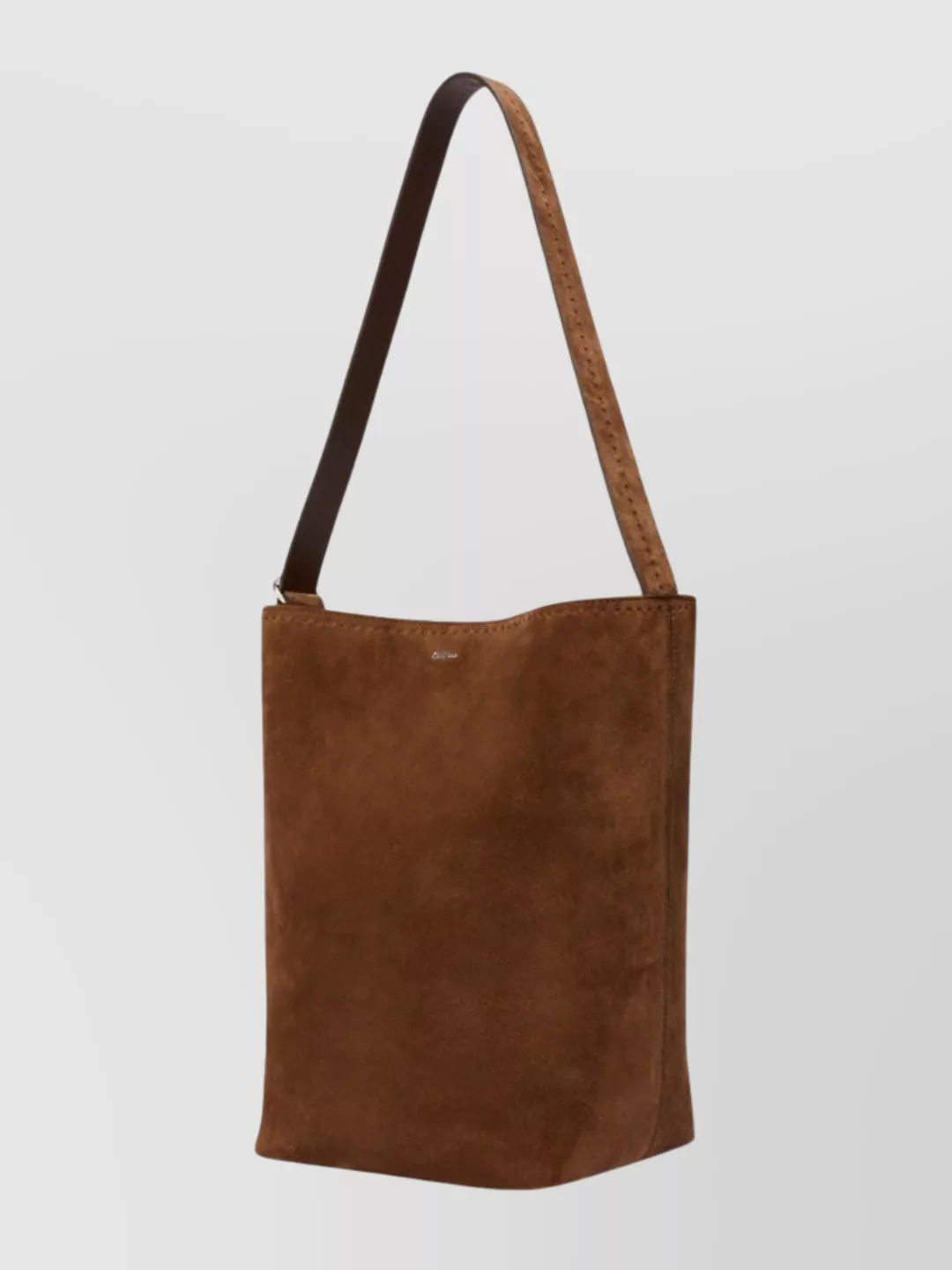 Max Mara Calfskin Shoulder Bag Adjustable Strap