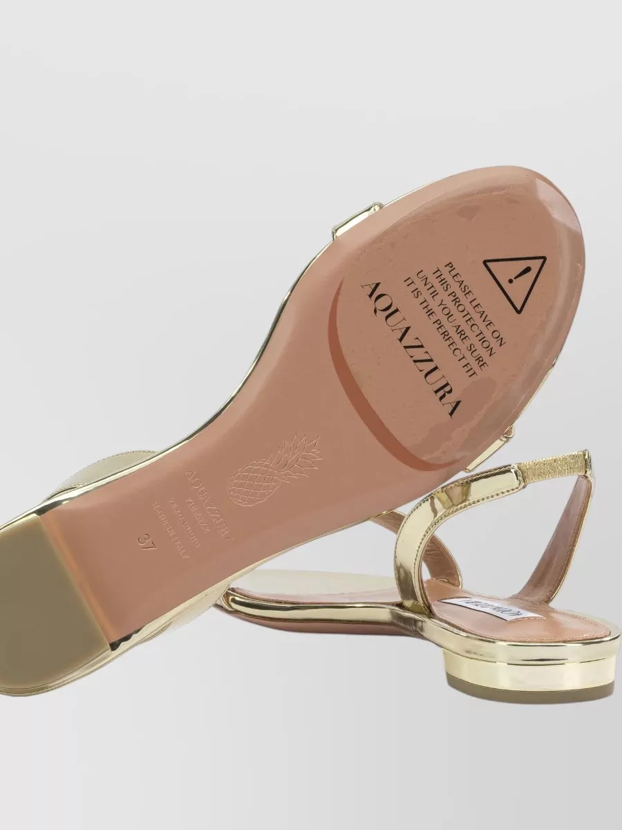 Aquazzura So Nude Flat Slides