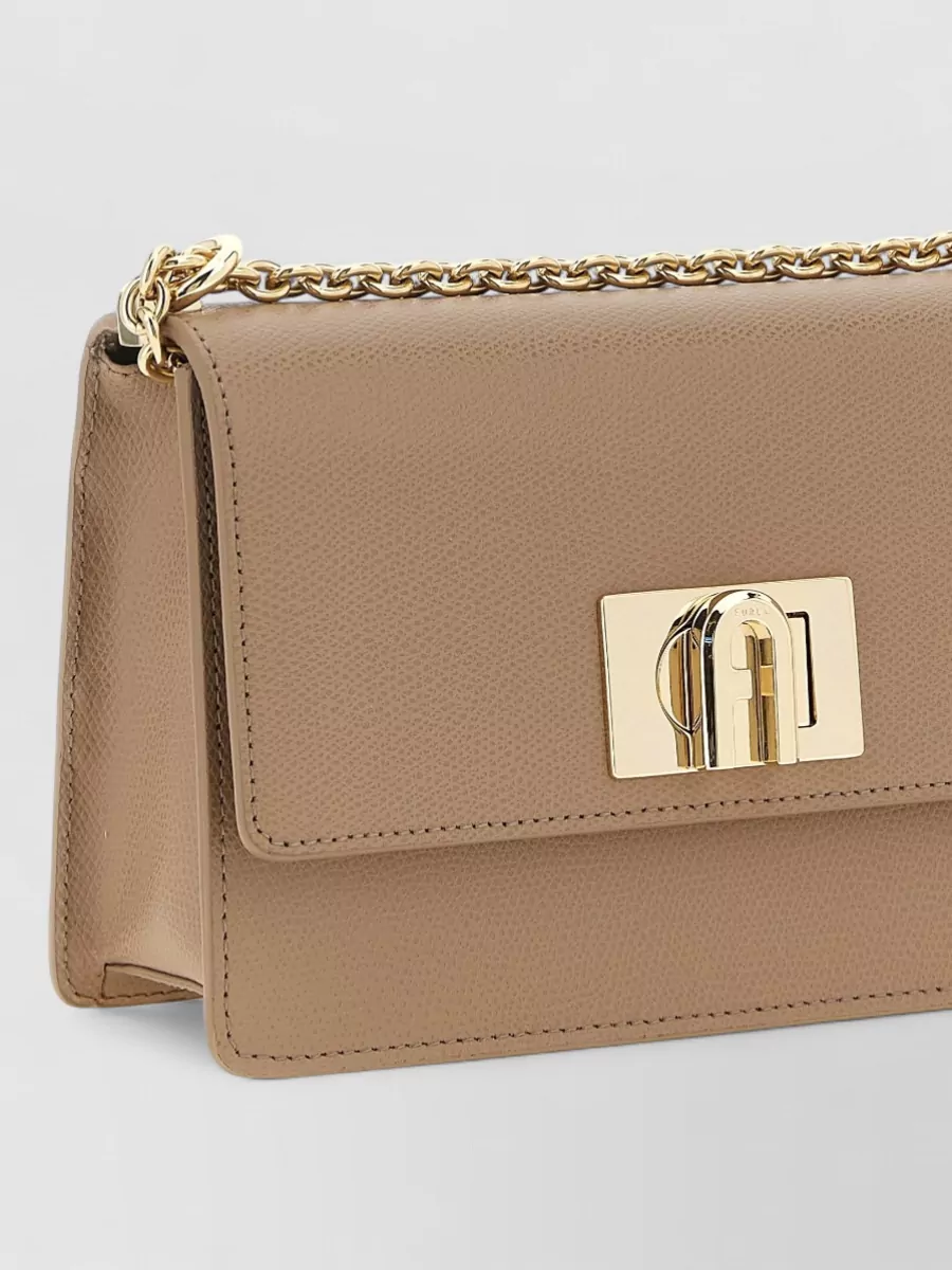 Furla 1927 Mini Leather Shoulder Bag